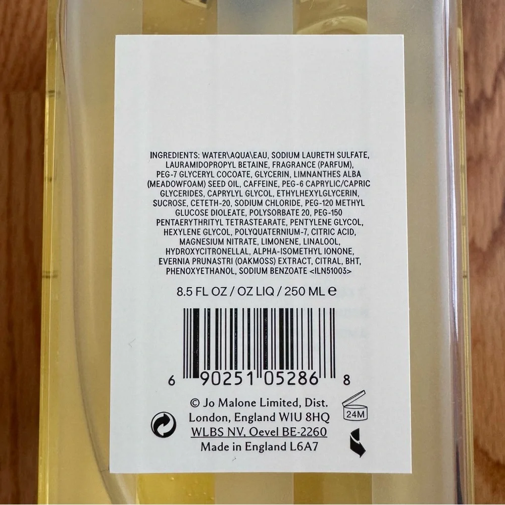 Jo Malone Lime Basil & Mandarin Body & Hand Wash - Picture 5 of 8